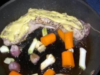 Schweinefilet auf Rotweinsauce - Rezept - Bild Nr. 6