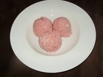 Rezept: Erdbeer - Baiser - Eis Erdbeer - Baiser - Eis - Rezept