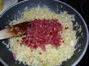 Rezept: Kuchen pikant...Krautstrudel mit Schinken Bild Nr. 3 Kuchen pikant...Krautstrudel mit Schinken - Rezept - Bild Nr. 3