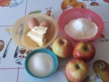 Rezept: Mini - Apfelkuchen Mini - Apfelkuchen - Rezept