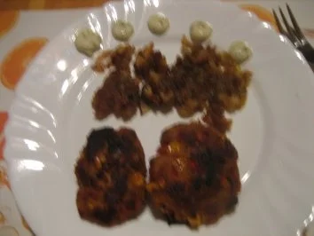 bunte frikadellen - Rezept