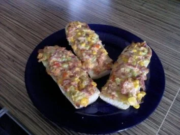 Rezept: "SNACK" Pizza-Baguette "SNACK" Pizza-Baguette - Rezept