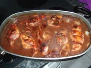 Rezept: Kaninchen aus dem Ofen mit Teigwaren und Blumenkohl Kaninchen aus dem Ofen mit Teigwaren und Blumenkohl - Rezept