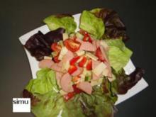 Einfacher Wurst - Käse - Salat - Rezept