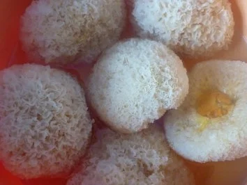 Färsengulasch mit Bärentatzen in Cidre-Calvadossauce an ital. Nudeln - Rezept - Bild Nr. 3