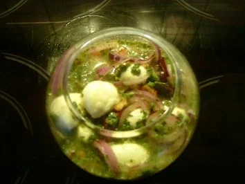 Eingelegter Mozzarella - Rezept