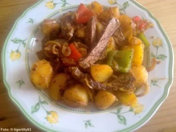 Würzige Steak-Pfanne - Rezept - Bild Nr. 3