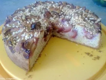 Rezept: Zwetschgen-Haselnusskuchen Bild Nr. 2 Zwetschgen-Haselnusskuchen - Rezept - Bild Nr. 2