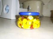 unser eingelegter Schafskäse - Rezept