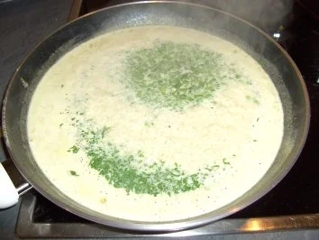 Bandnudeln mit Lachs - Sahne - Soße - Rezept - Bild Nr. 6