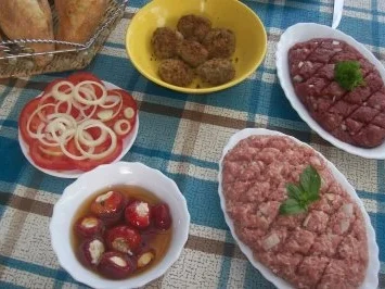 Rezept: Abendbrot - Tatar u. Schweinehack ♥ ♥ ♥ Bild Nr. 7 Abendbrot - Tatar u. Schweinehack ♥ ♥ ♥ - Rezept - Bild Nr. 7