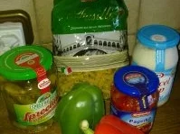 Rezept: Nudelsalat mit Paprika Bild Nr. 2 Nudelsalat mit Paprika - Rezept - Bild Nr. 2