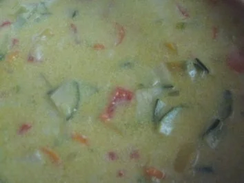 Rezept: Gemüsefrikasseé mit Kokos Bild Nr. 3 Gemüsefrikasseé mit Kokos - Rezept - Bild Nr. 3