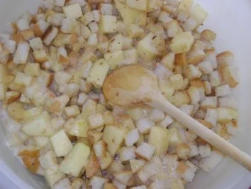 gebackene Apfelknödel mit Apfelmus - Rezept - Bild Nr. 2