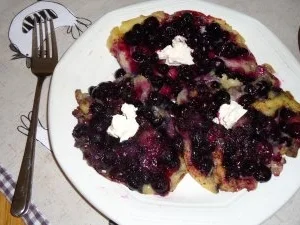 Heidelbeer-Pfannkuchen - Rezept