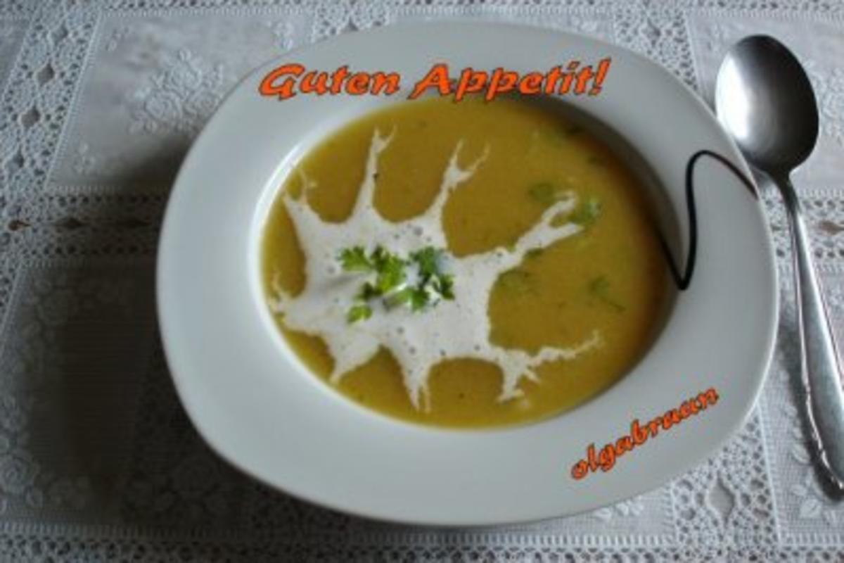 Pikante Pfirsichcremesuppe - Rezept mit Bild - kochbar.de