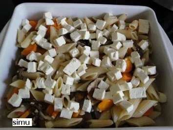 Nudelauflauf mit Feta - Rezept - Bild Nr. 2