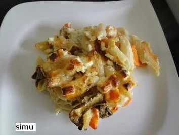 Nudelauflauf mit Feta - Rezept - Bild Nr. 6