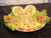 Currylende in Honigmelone an Wokgemüse - Rezept
