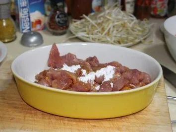 Currylende in Honigmelone an Wokgemüse - Rezept - Bild Nr. 5