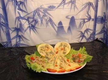 Currylende in Honigmelone an Wokgemüse - Rezept - Bild Nr. 6