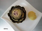 Artischocken mit Mung-Creme - Rezept