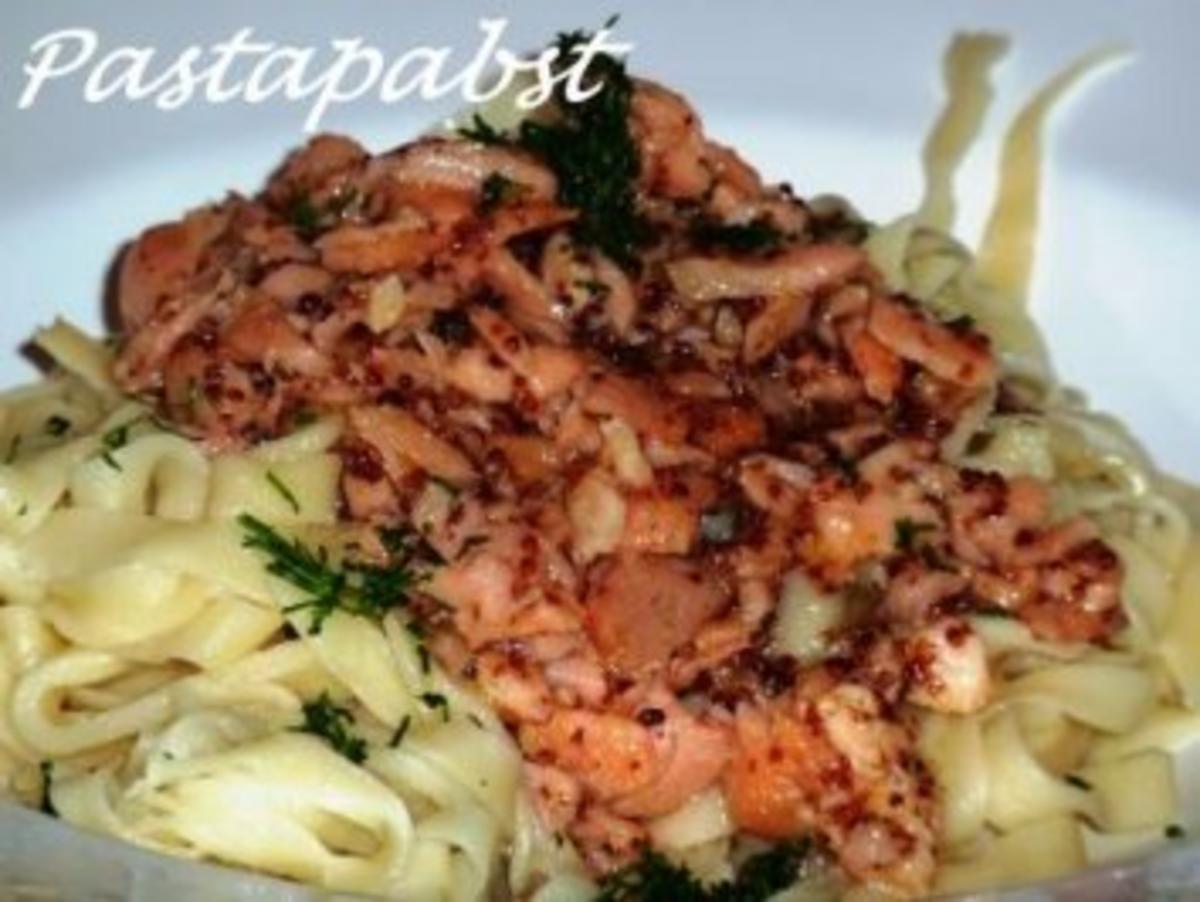 Räucherlachs-Pasta - Rezept