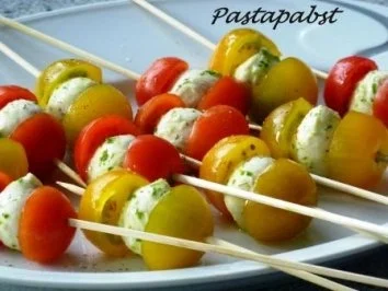 Mozzarella auf Tomate - Rezept - Bild Nr. 3