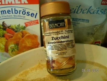 Sternzucchini und grüne paniert mit Dip - Rezept - Bild Nr. 6