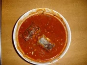 Anquille alla Sergio oder Aale in Tomatensosse - Rezept