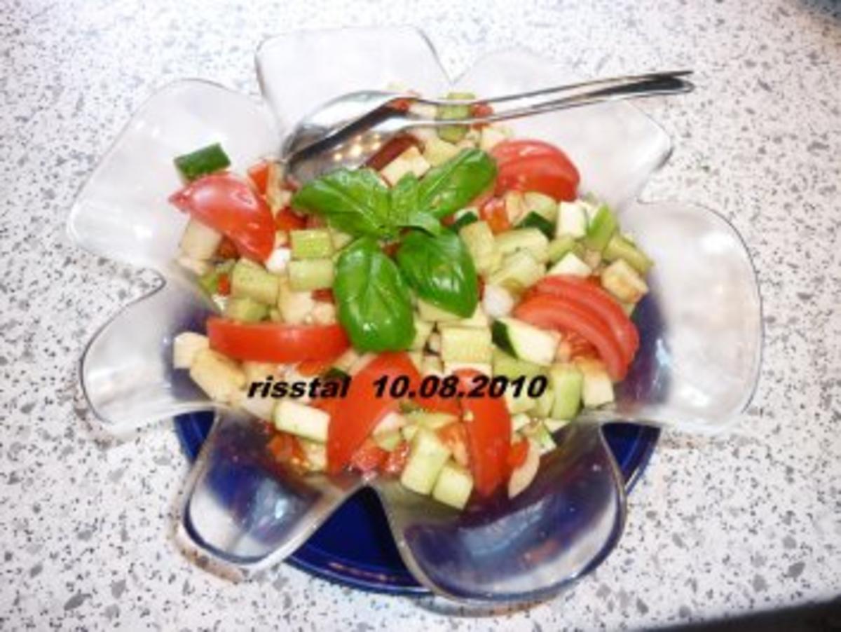 Bunt gemischter Salat - Rezept