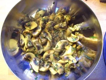 Rezept: Gebratene Champignons Gebratene Champignons - Rezept