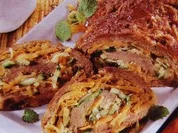 Hackfleischrolle mit Gemüse - Rezept