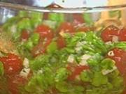 Tomaten-Bohnensalat - Rezept