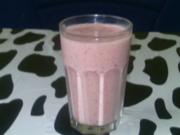 Erdbeer-Eis-Milchshake - Rezept