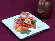 Thailändischer Green Papaya Salad mit Garnelen - Rezept