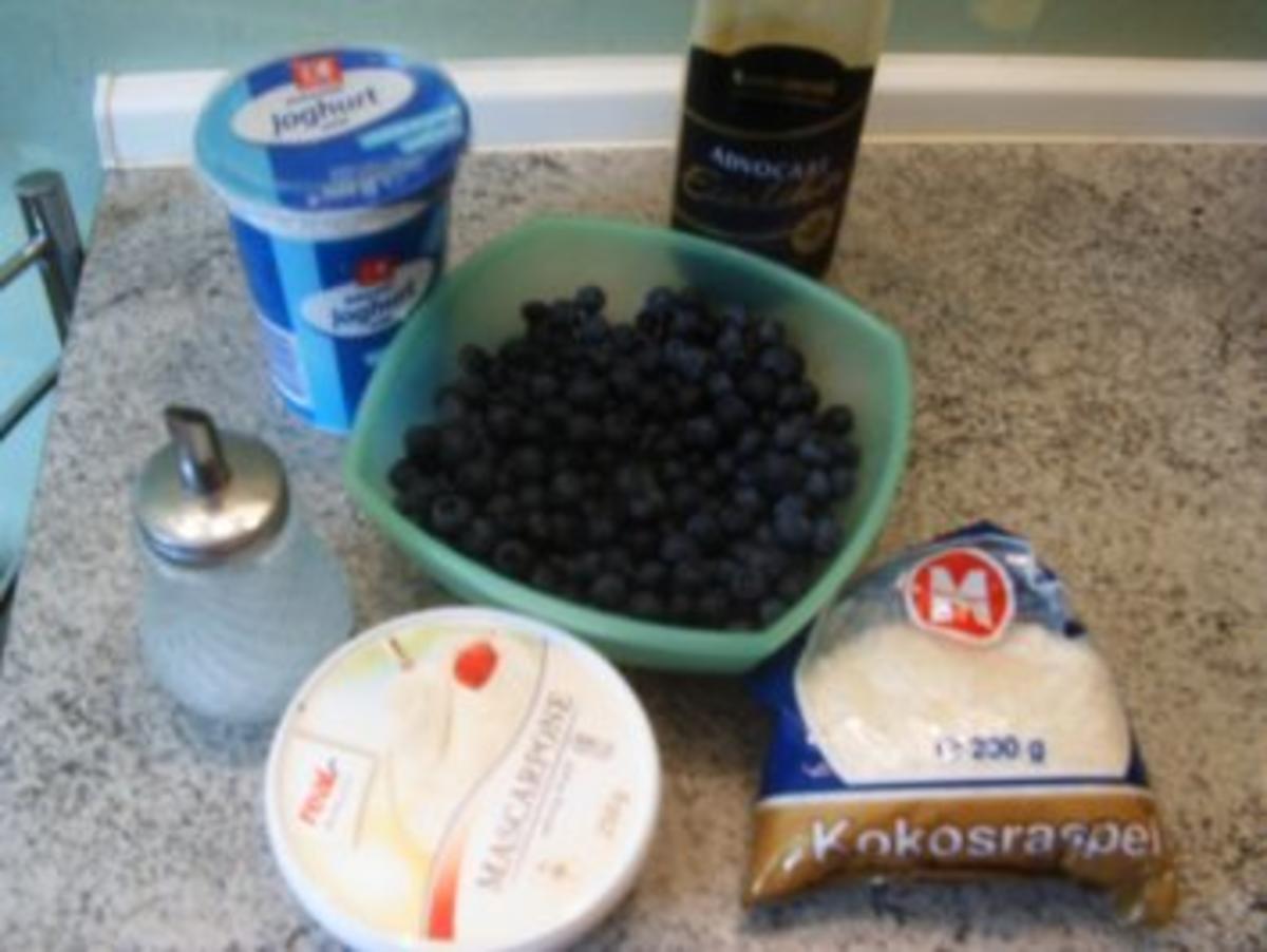 Heidelbeer-Joghurt-Dessert - Rezept - Bild Nr. 2