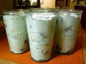 Himbeeren versinken in Tonkacreme - Rezept