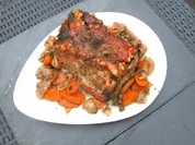 Schweinrückenbraten mit Schwarzbiersauce - Rezept