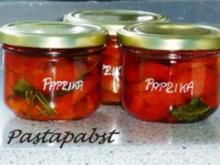 Paprika eingelegt - Rezept