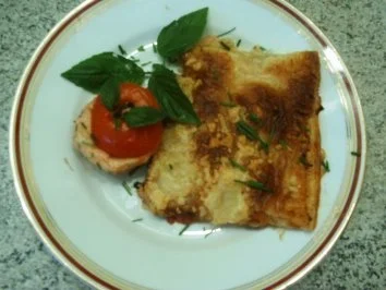 Blätterteig pikant gefüllt - Rezept