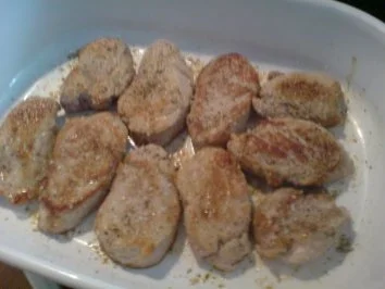 Rezept: Schweinslendchen "Nettis Eigenkreation" Bild Nr. 4 Schweinslendchen "Nettis Eigenkreation" - Rezept - Bild Nr. 4