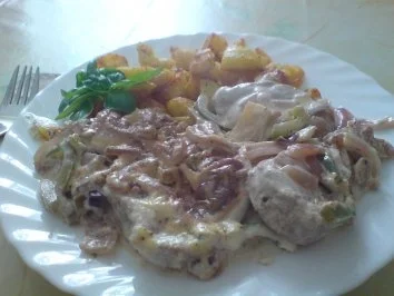 Rezept: Schweinslendchen "Nettis Eigenkreation" Schweinslendchen "Nettis Eigenkreation" - Rezept