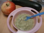 Apfel-Zucchini Brei - Rezept