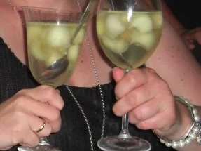 Honigemelonen-Bowle - Rezept