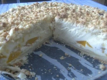Rezept: Streußel-Quarktorte mit einer Pfirsich-Füllung Bild Nr. 9 Streußel-Quarktorte mit einer Pfirsich-Füllung - Rezept - Bild Nr. 9