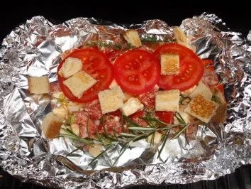 Rezept: Schafskäsesalat vom Grill Bild Nr. 4 Schafskäsesalat vom Grill - Rezept - Bild Nr. 4