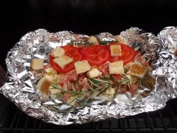 Rezept: Schafskäsesalat vom Grill Bild Nr. 5 Schafskäsesalat vom Grill - Rezept - Bild Nr. 5