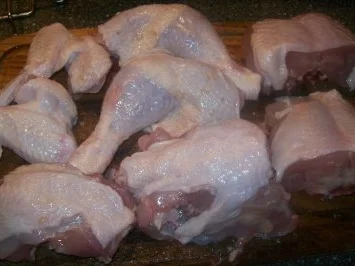 Rezept: Hühnchen - Hähnchen geschmort Bild Nr. 3 Hühnchen - Hähnchen geschmort - Rezept - Bild Nr. 3