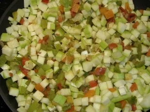 Pisto " spanischer Gemüsesalat " - Rezept